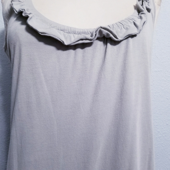 Garnet Hill boho ruffle spring summer casual dress XS - Picture 4 of 6